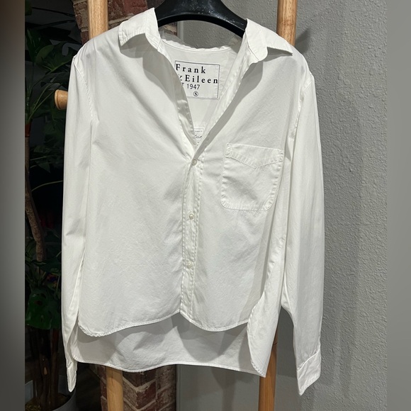 Frank & Eileen SILVIO Untuckable Button-Up Shirt SUPERLUXE in Small - Picture 2 of 16